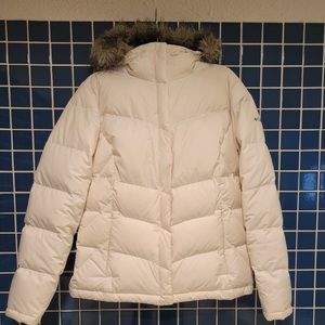 Columbia Hooded Puffy Down Jacket